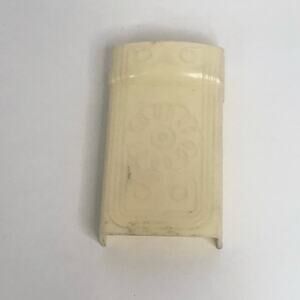 vintage 1940s 50s doll house furniture chenille bed spread imprint as 2.5 inch